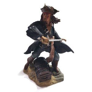 Captain Jack Sparrow 2007 Hallmark Keepsake Ornament Pirates Of The Caribbean